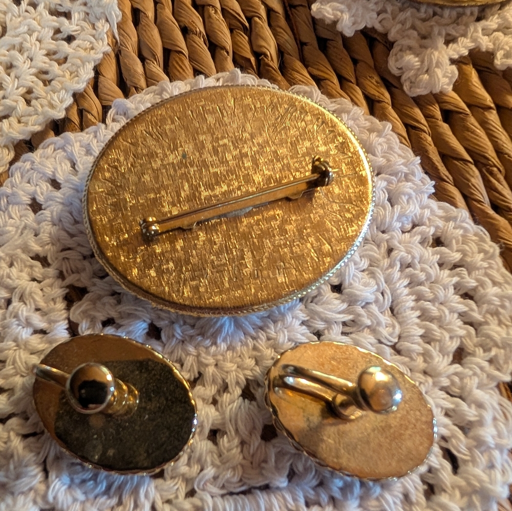 Antique Lot Of Beautiful Floral Heaven - Picture 4 of 17